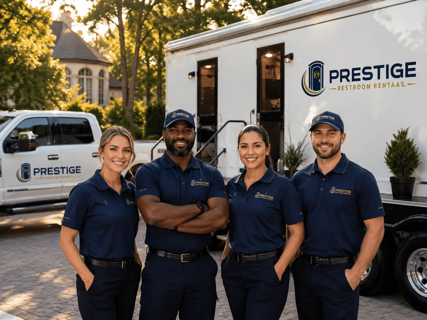 Trusted Luxury Portable Restrooms company in Otway, OH